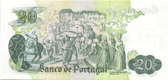 20 Escudos 27.7.1971